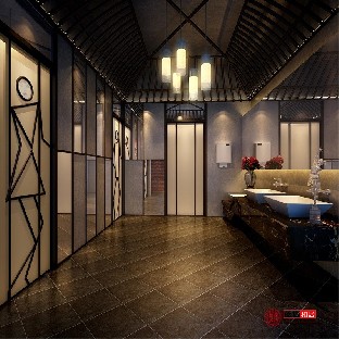 合肥包河區(qū)咖啡廳設計裝修效果圖