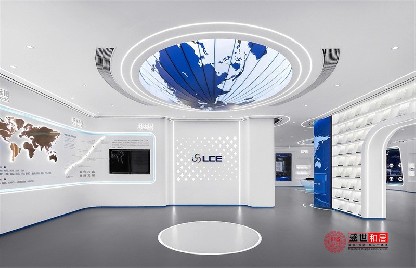 合肥經(jīng)開區(qū)科技展廳設計裝修案例