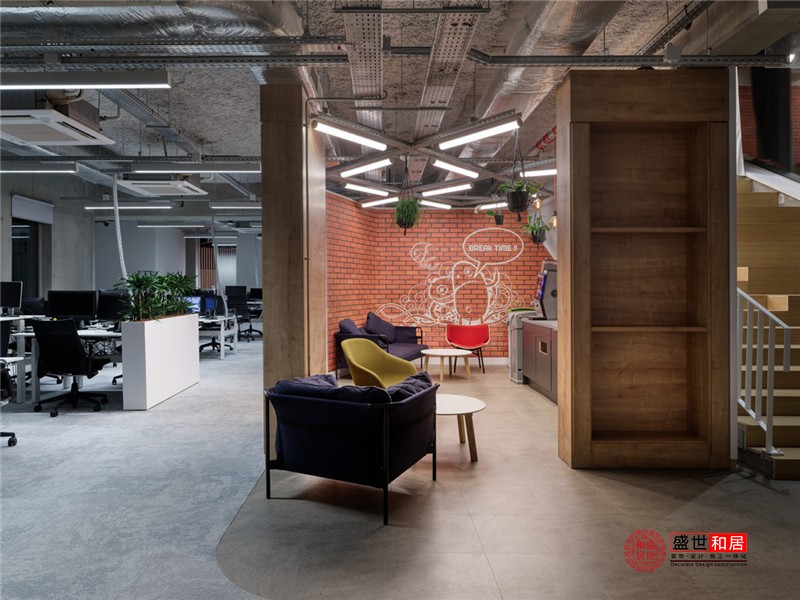 工業(yè)風辦公室裝修效果圖 工業(yè)風辦公室裝修效果圖