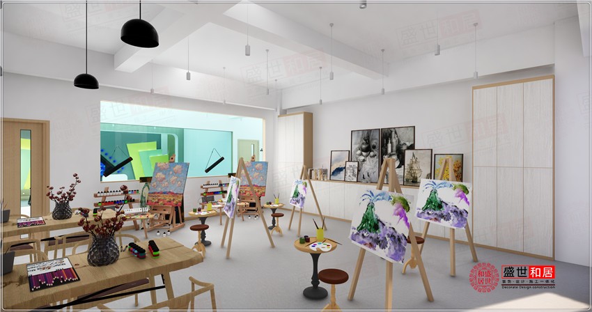 合肥美術(shù)培訓(xùn)班裝修效果圖 合肥美術(shù)培訓(xùn)班裝修效果圖